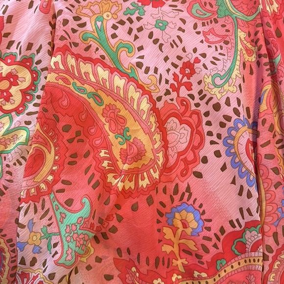 Bandolino Paisley Flowy Skirt - Picture 6 of 6